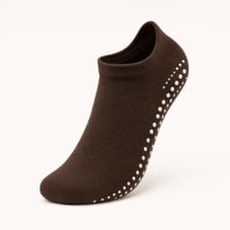 Espresso brown grip sock from the Neutral Studio Set